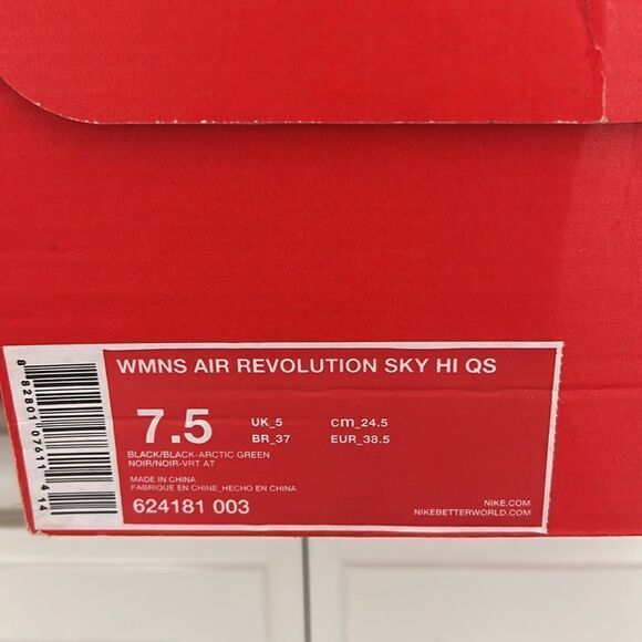 Women’s Air Revolution Sky High Nike Sneakers - Picture 8 of 13